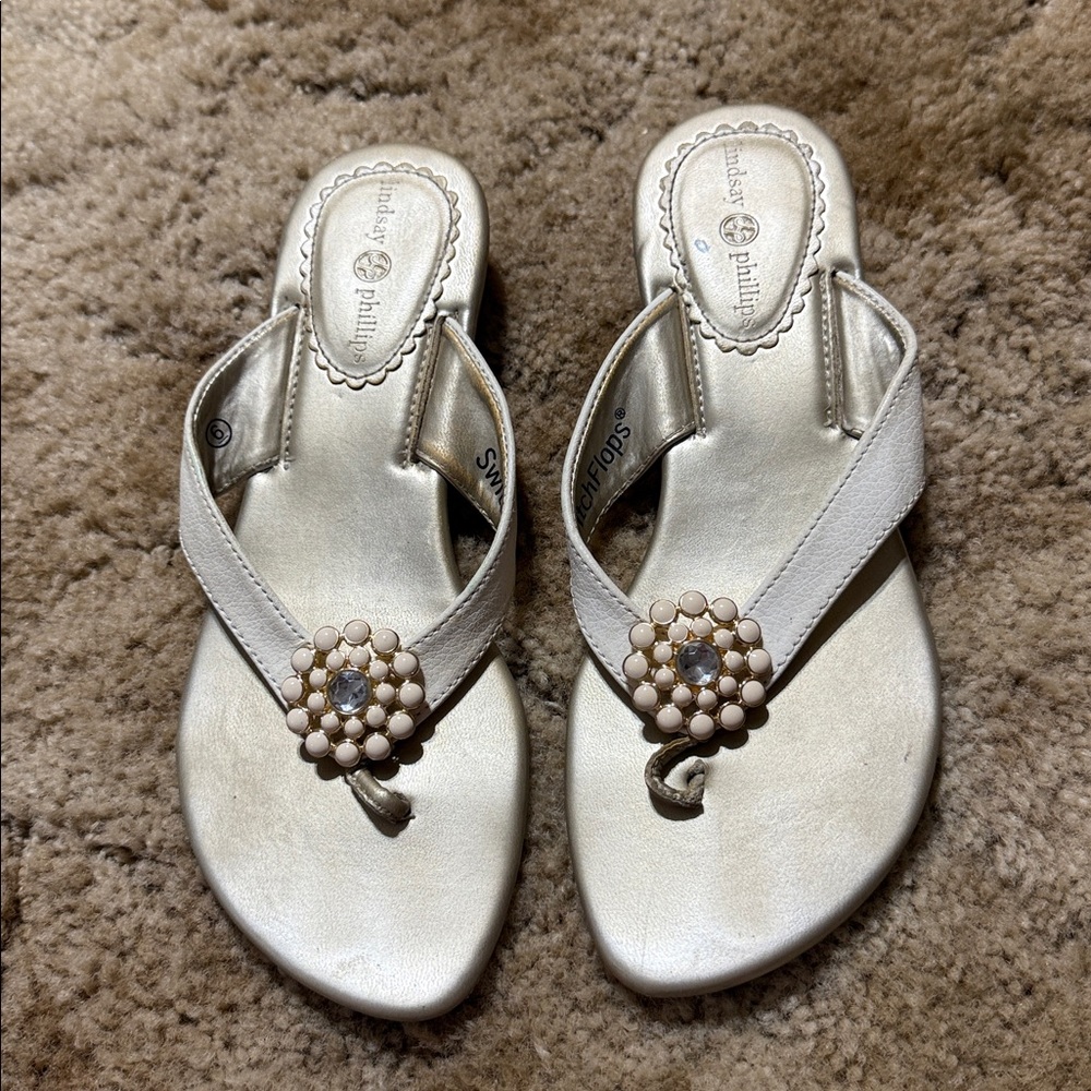 3 pairs of Lindsey Phillips switch flops - Picture 2 of 11